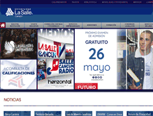 Tablet Screenshot of curso.lasallecancun.edu.mx